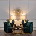 19-OA-5890 Зеркало декоративное d101см — изображение 5