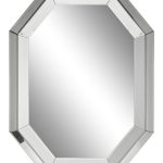 19-OA-8171 Зеркало декоративное в серебристой раме 76*101см