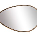 19-OA-9114 Зеркало в металл. раме золотого цвета с подсветкой LED 65*100см