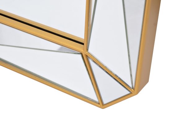 19-OA-9186 Зеркало с фактурной зеркальной отделкой 60*160см — изображение 2