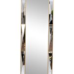 19-OA-9186 Зеркало с фактурной зеркальной отделкой 60*160см