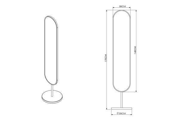 19-oa-9888-zerkalo-napolnoe-ovalnoe-rama-zoloto-d35169sm-4 19-OA-9888 Зеркало напольное овальное рама золото d35*169см — изображение 5