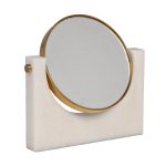 19-OA-9897 Зеркало вращающееся настольное на подставке 20*h20см