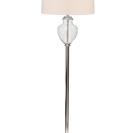 22-86714FL Торшер плафон бежевый 44*h.170 см