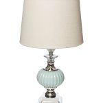 22-86946 Лампа настольная плафон бежевый d33*60см (2)