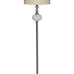 22-86946FL Торшер плафон бежевый d38*160см