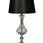 22-87454 Лампа настольная плафон черный Д38