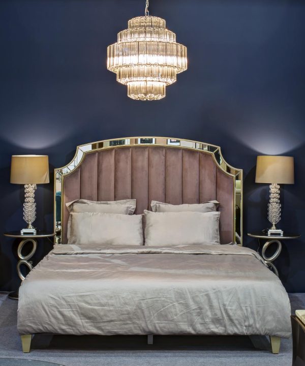 22-87508 Лампа настольная плафон св-коричневый d38*78 (2) — изображение 3