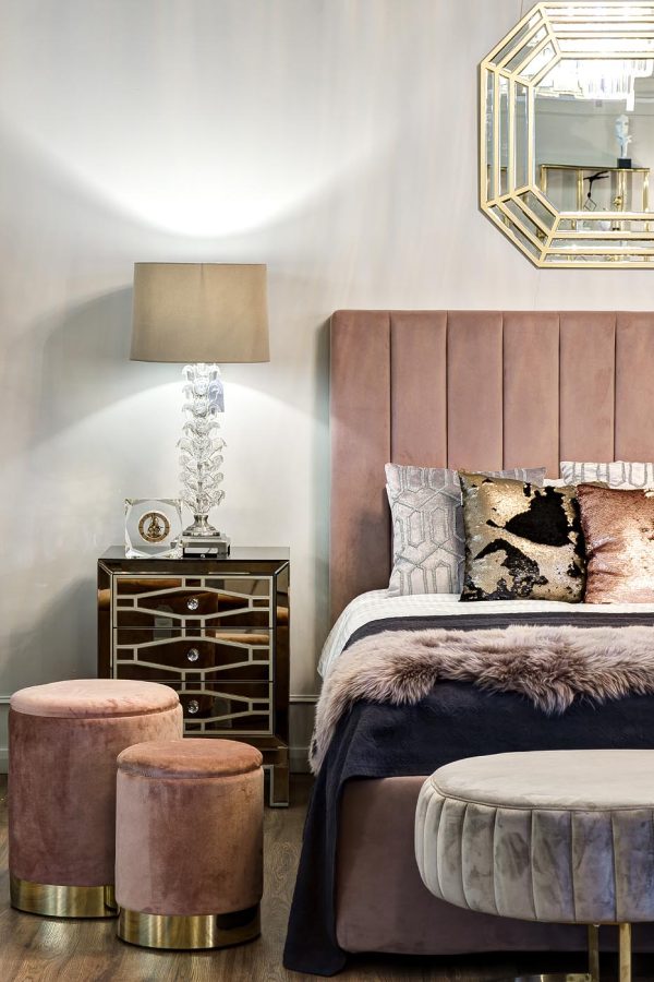 22-87508 Лампа настольная плафон св-коричневый d38*78 (2) — изображение 4