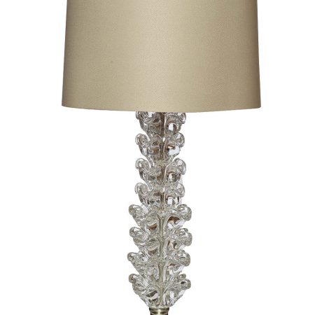 22-87508 Лампа настольная плафон св-коричневый d38*78 (2)