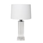 22-87529 Лампа настольная плафон белый Д40