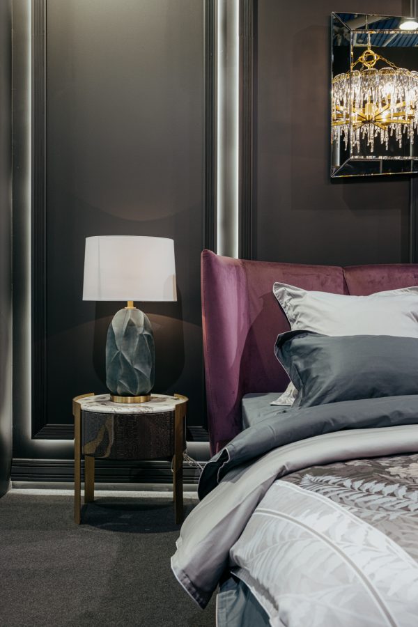 22-87945 Лампа настольная плафон белый d40*75см — изображение 4