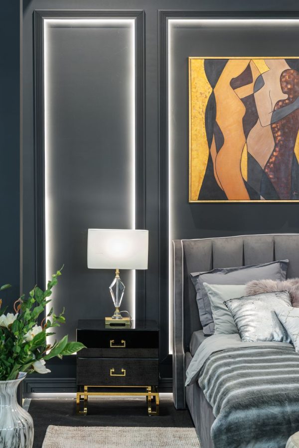 22-88232 Лампа настольная плафон белый h66см — изображение 3