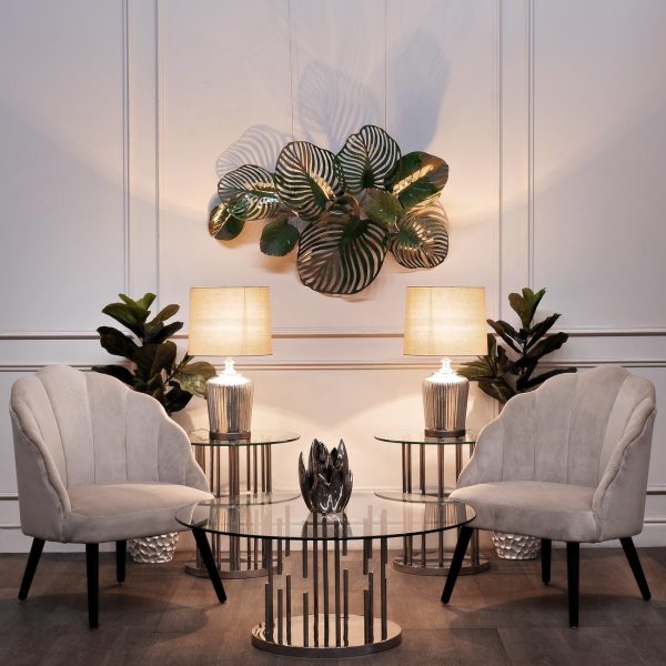 22-88237 Лампа настольная плафон кремовый d30*64см — изображение 3