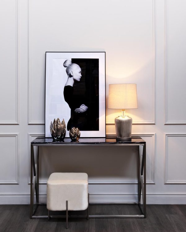 22-88237 Лампа настольная плафон кремовый d30*64см — изображение 4