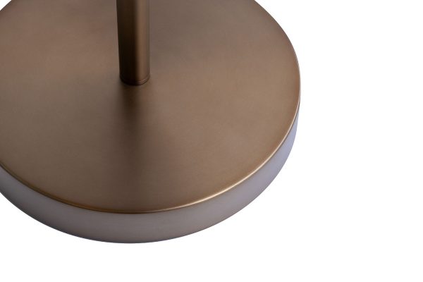 22-88338FL Торшер с мраморн.столиком плафон белый 38*h.150 см — изображение 3