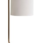 22-89016 Лампа настольная плафон белый 27*h.66 см