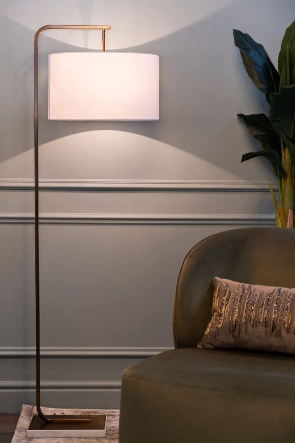 22-89017FL Торшер плафон белый 42*h.155 см — изображение 4