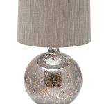 22-89270 Лампа настольная плафон бежевый d42*h73см