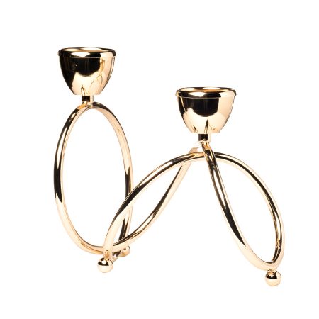 2K299535G Подсвечник металлич.