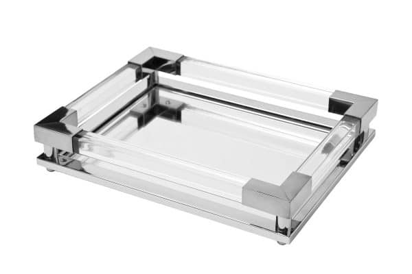 цвет серебро 32*25*5см