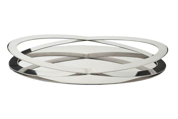 2K389176-S Поднос декоративный зеркальное основание