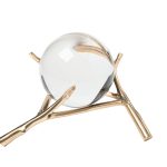 2K389274-G Шар декоративный стеклянный на подставке d20см