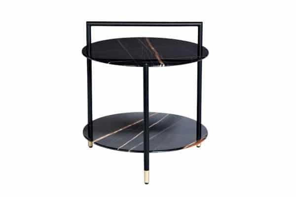 30B-871 BL Стол журнальный d55*60cм с полкой