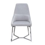 30C-1185 SER Стул велюр светло-серый 55*62*94см
