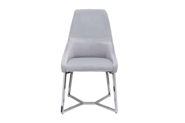 30C-1185 SER Стул велюр светло-серый 55*62*94см