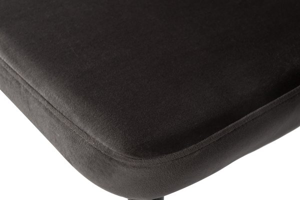 30C-1232F GR Стул велюр серый 54*57*80см с ч/б спинкой — изображение 5