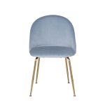 30C-301-1G LBL Стул велюр серо-голубой