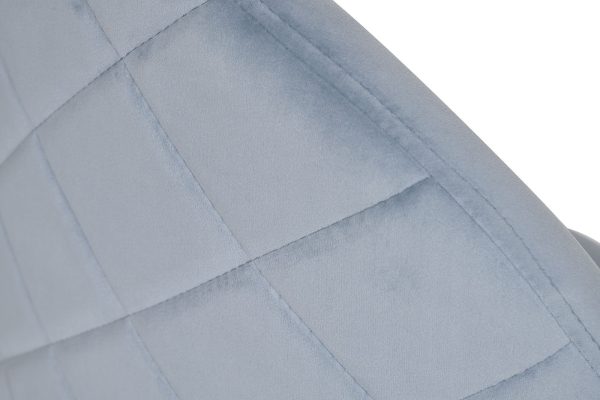 30C-301-1G LBL Стул велюр серо-голубой, мет.ножки 50*53*77см — изображение 4