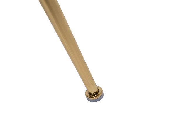 30C-301-1G LPI Стул велюр пепельно-розовый, мет.ножки 50*53*77см — изображение 4