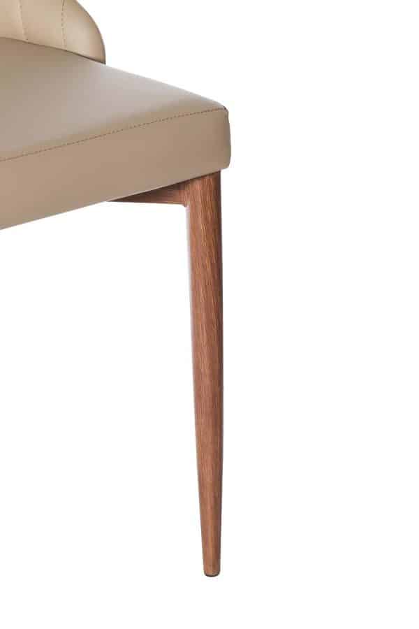 30C-905 Стул экокожа бежевая 44*58*90см (2) — изображение 5