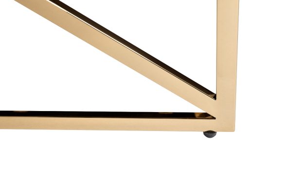 30C-DX-2014 BLU Стул велюр темно-синий/золото 49*65*99см — изображение 5