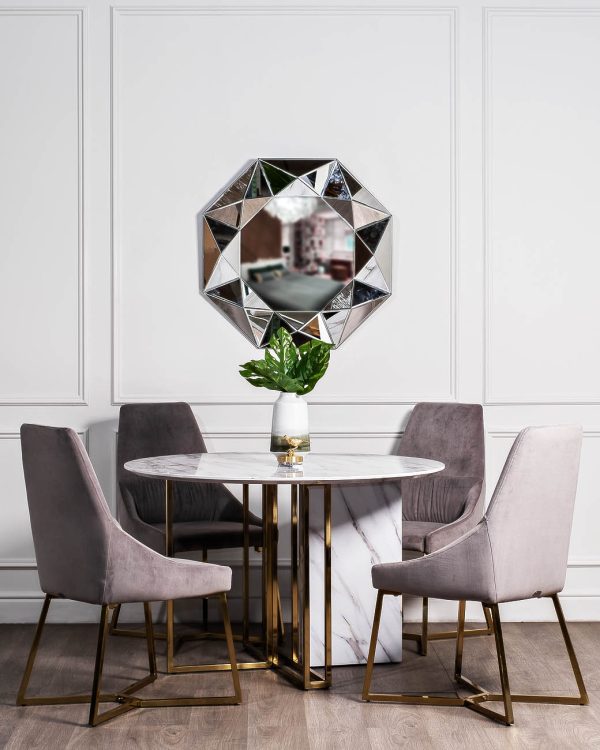 30F-1171-1 Стол обеденный круглый 120*76см — изображение 4