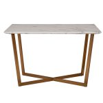 33FS-DT19F335-BBS Стол обеденный Pearl White 120*80*76