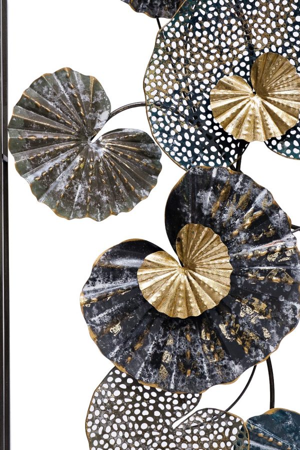 37SM-1633 Панно декоративное "Листья" 135*69*8см — изображение 2