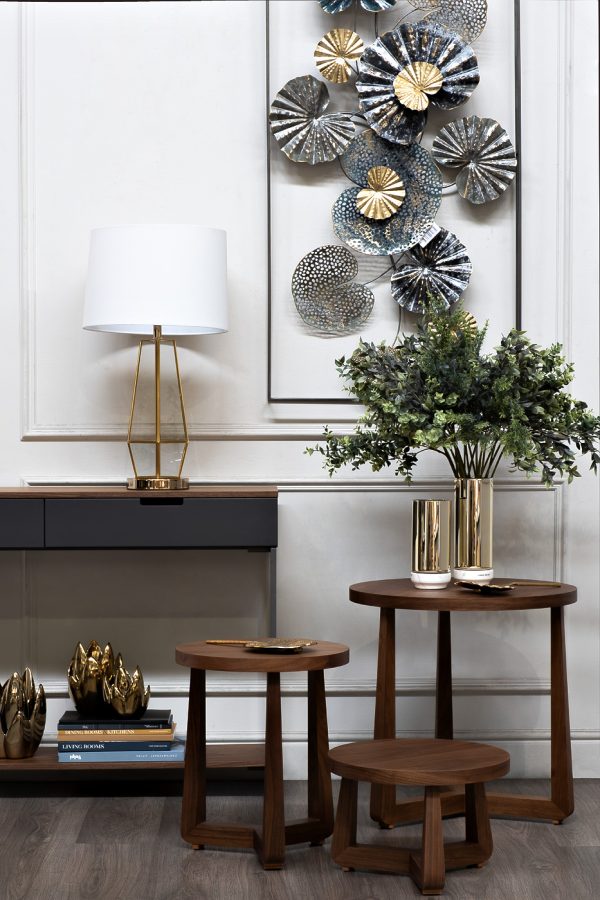 37SM-1633 Панно декоративное "Листья" 135*69*8см — изображение 3