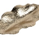 37SM-88050 Тарелка декоративная цвет золото 36