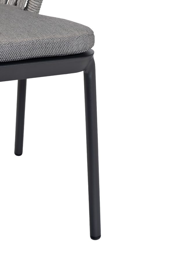 39AR-03961 Стул "Верона" темно-серый 56*57,5*77см — изображение 5