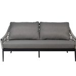 39AR-10628 Диван темно-серый двухместный "Марра" 177