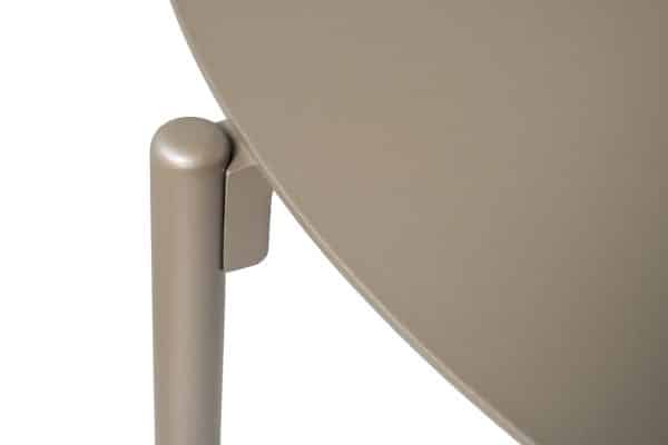 39AR-STOL-T240 CH Стол журнальный уличн."Амбиансе"(L) шампань d100*28см — изображение 2