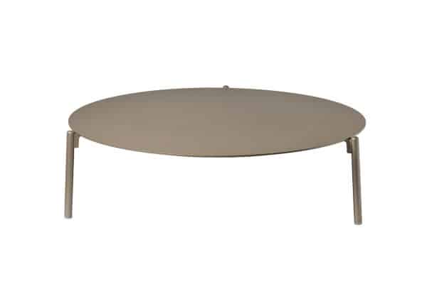 39AR-STOL-T240 CH Стол журнальный уличн."Амбиансе"(L) шампань d100*28см