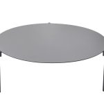 39AR-T240 Стол журнальный уличн."Амбиансе"(L) антрацит d100*28см