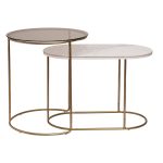 40AD-00065 Столик журнальный (набор 2шт) d48*56/66*37*45