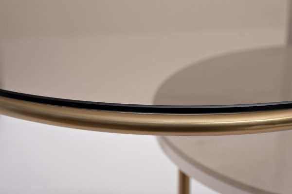 40AD-00065 Столик журнальный (набор 2шт) d48*56/66*37*45,5см — изображение 4