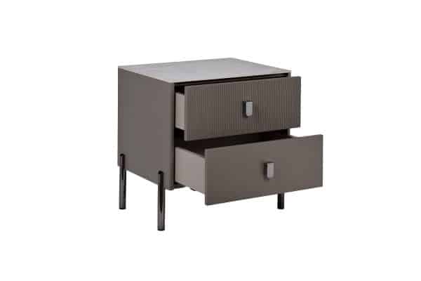 40AD-00720 Тумбочка серая 50*40*53 см — изображение 3