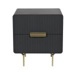 40AD-CB0005A Тумбочка серая 50*41